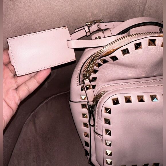 Valentino Garavani Rockstar Backpack Leather Mini - Picture 4 of 11